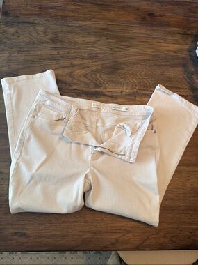 J. Jill cream colored jeans.